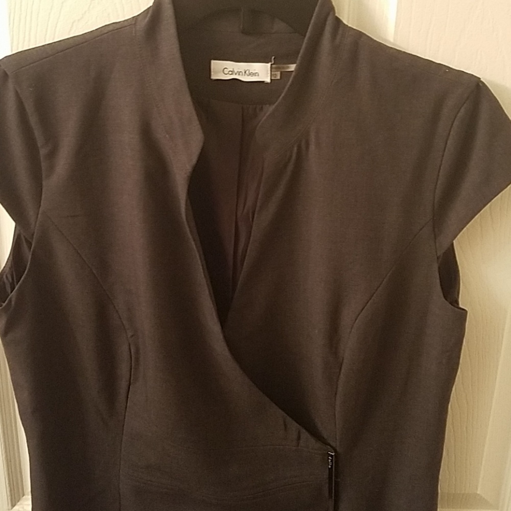Grey Calvin Klein dress